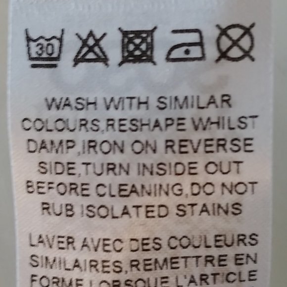 ASOS Long Sleeve Cropped White w/Black Polka Dots Top SZ 10 - Picture 10 of 11